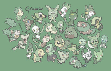 Grass Type Starters