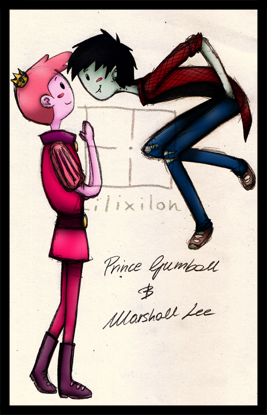 Adventure Time - MARSHALL LEE x PRINCE GUMBALL by Lilixilon on DeviantArt