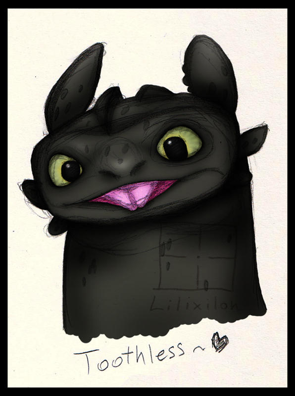 Toothless by Lilixilon on DeviantArt