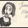 Cartoon Expression Study - Joan from Clone High
