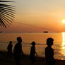 Sunset Beach Volleyball