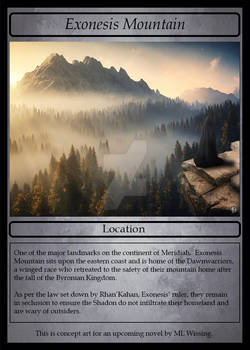 Exonesis mountain card