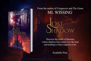 Lost in Shadow book release (Yes, I wrote it, too)