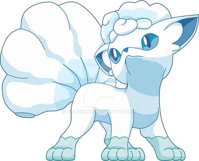 Alolan Vulpix by Nintendo95 on DeviantArt