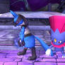 Lucario and Weavile