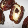 Macro dates with mascarpone and chocolate
