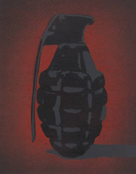 Grenade Stencil