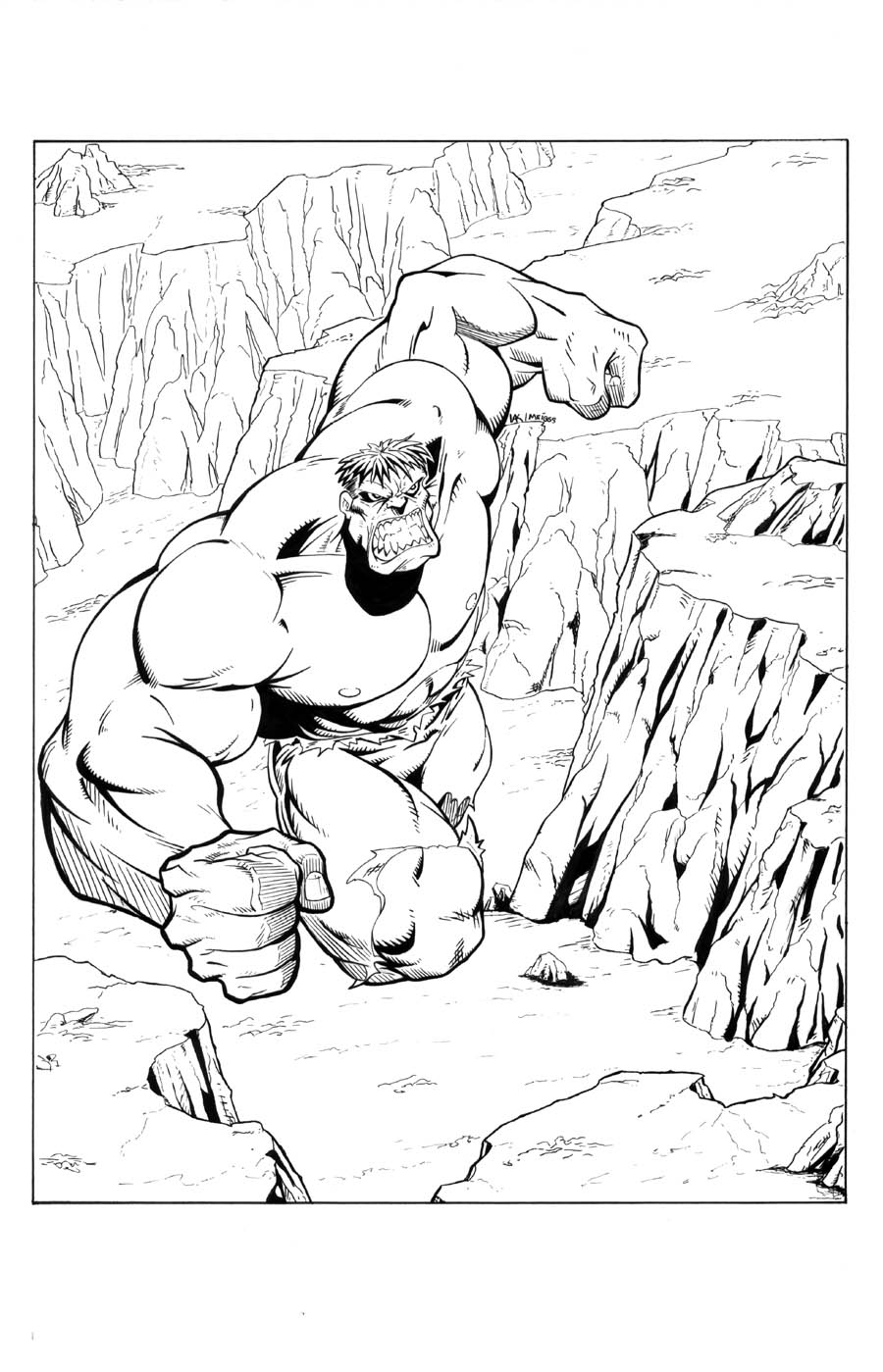 Hulk inked once again