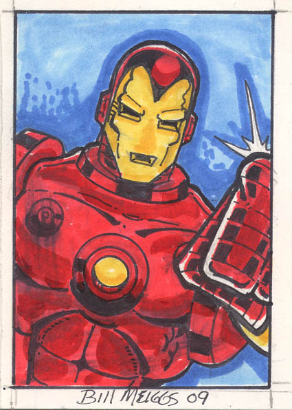 Iron Man sketch card