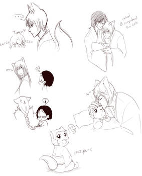 Kamisama Kiss doodles