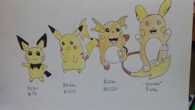 Pikachu Evolution