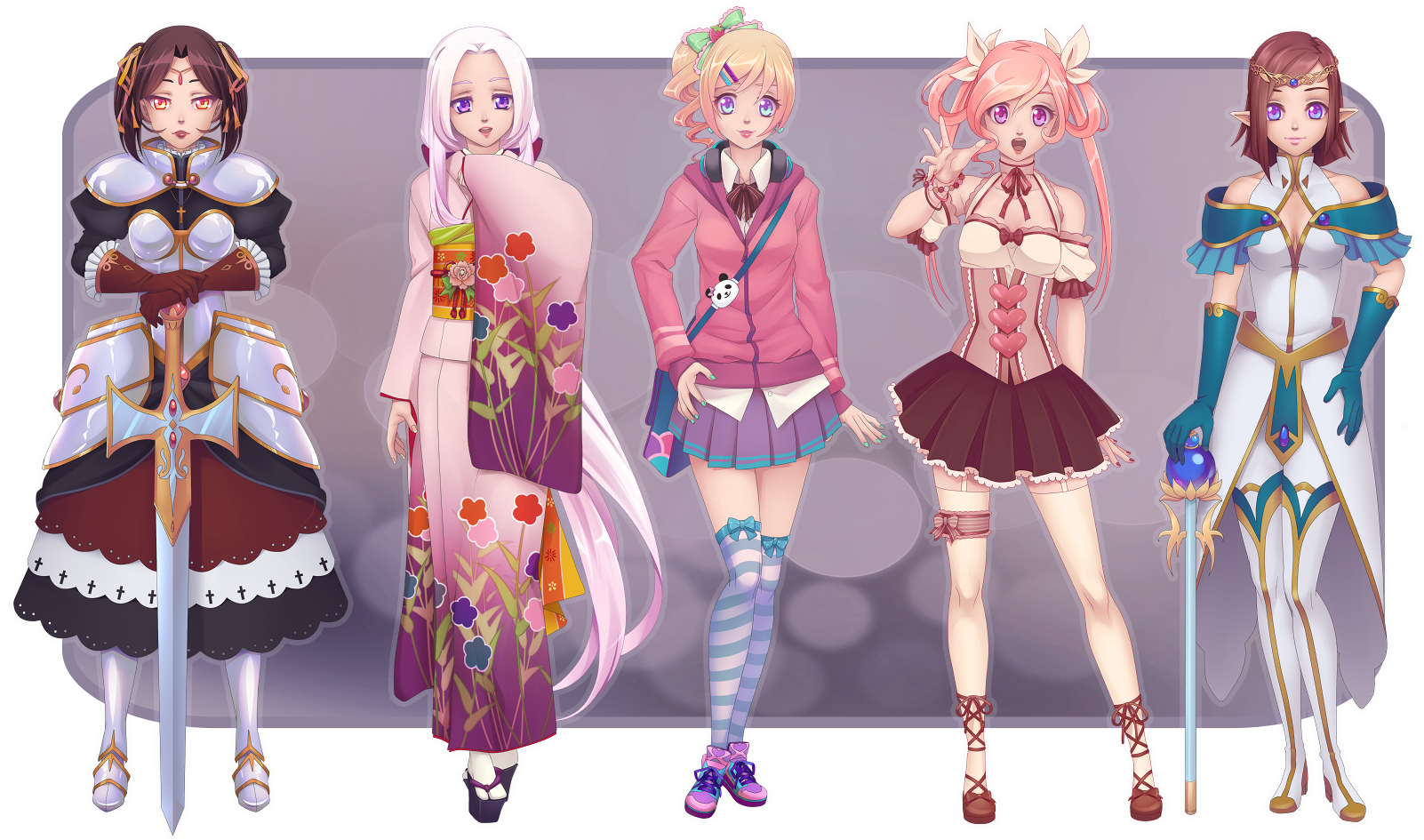 Paypal Adoptables Set 03 -- The Variety Pack!