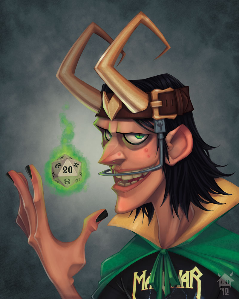 Loki: Yearbook Photo by GhostHause