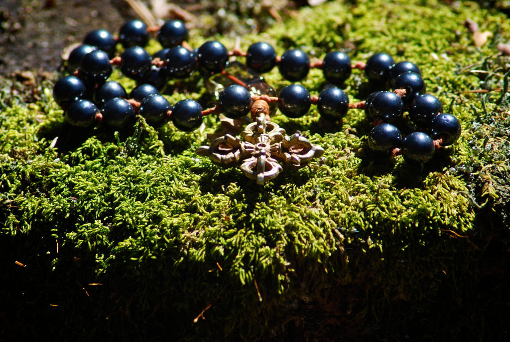 Hematite Mala