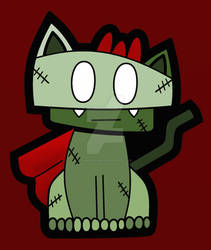 Carl The Zombie Cat