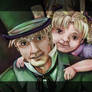 Mad Hatter and Baby Doll - close up