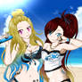 |Fairy Tail Edit| Hikari with her y./sister Sayuki