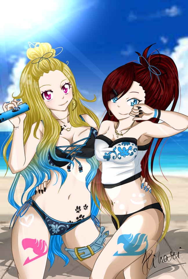 |Fairy Tail Edit| Hikari with her y./sister Sayuki