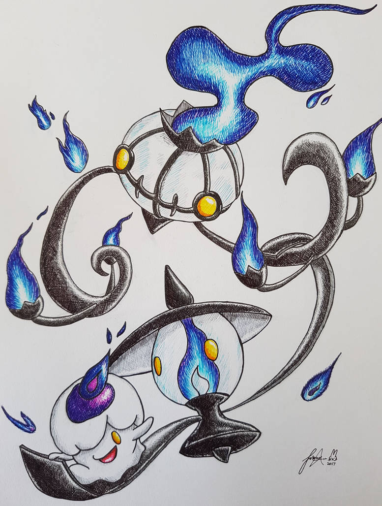 Litwick Evolution Line by Tokkudon on DeviantArt