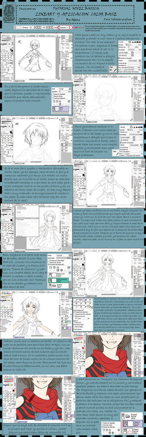 Tutorial SAI Basico Lineart y color base.