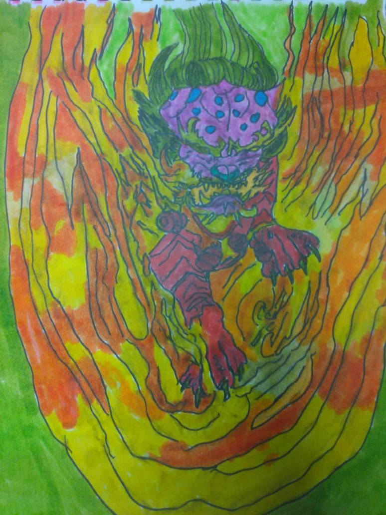Foo in the fire by Tophercarp77 on DeviantArt