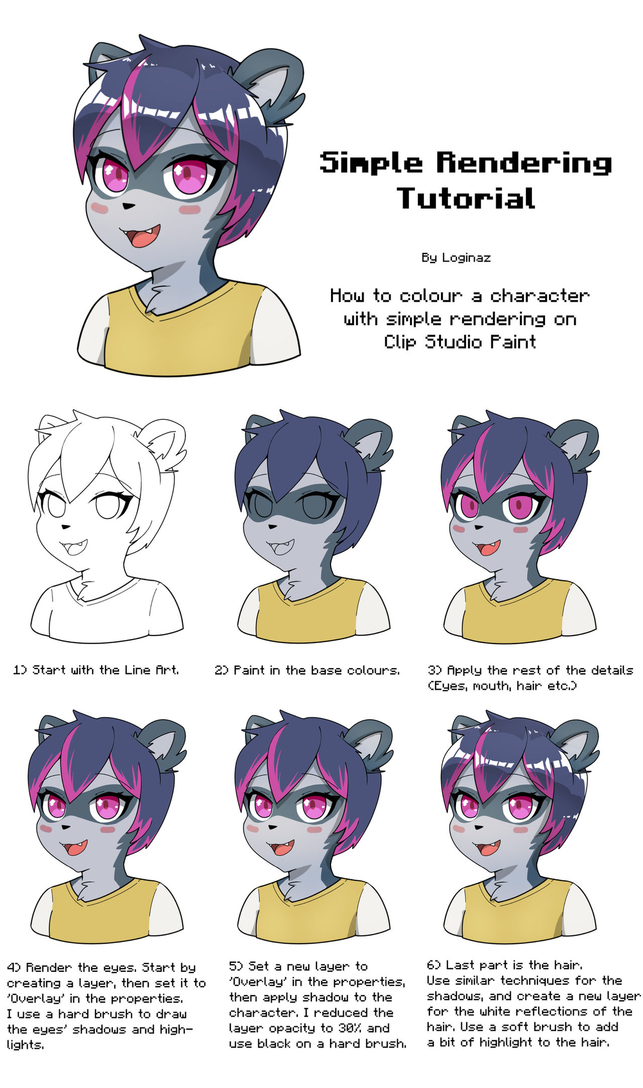 How to render your character (Simple) by Loginaz on DeviantArt