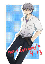 Happy Birthday Kaworu!