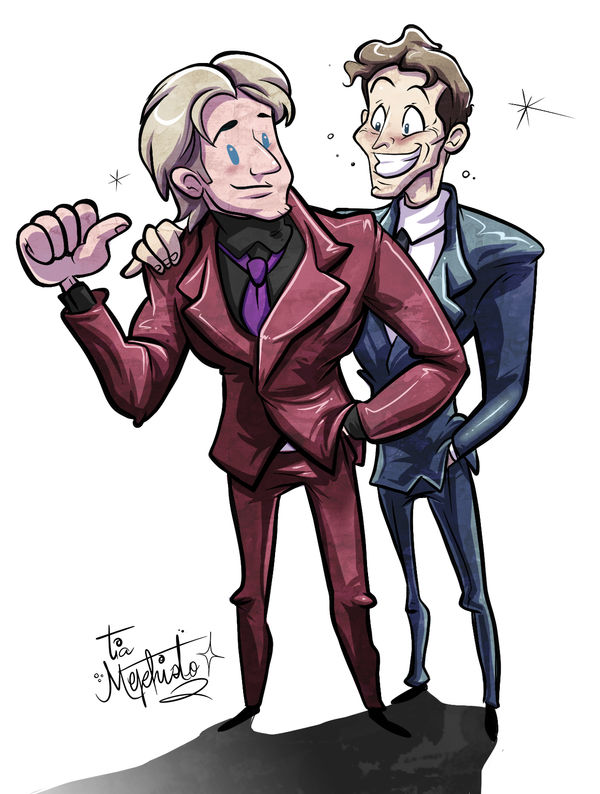 Chris Hemsworth and Tom Hiddleston cartoon by Mordor-in-love on DeviantArt Chris Hemsworth and Tom Hiddleston cartoon by Mordor-in-love on DeviantArt