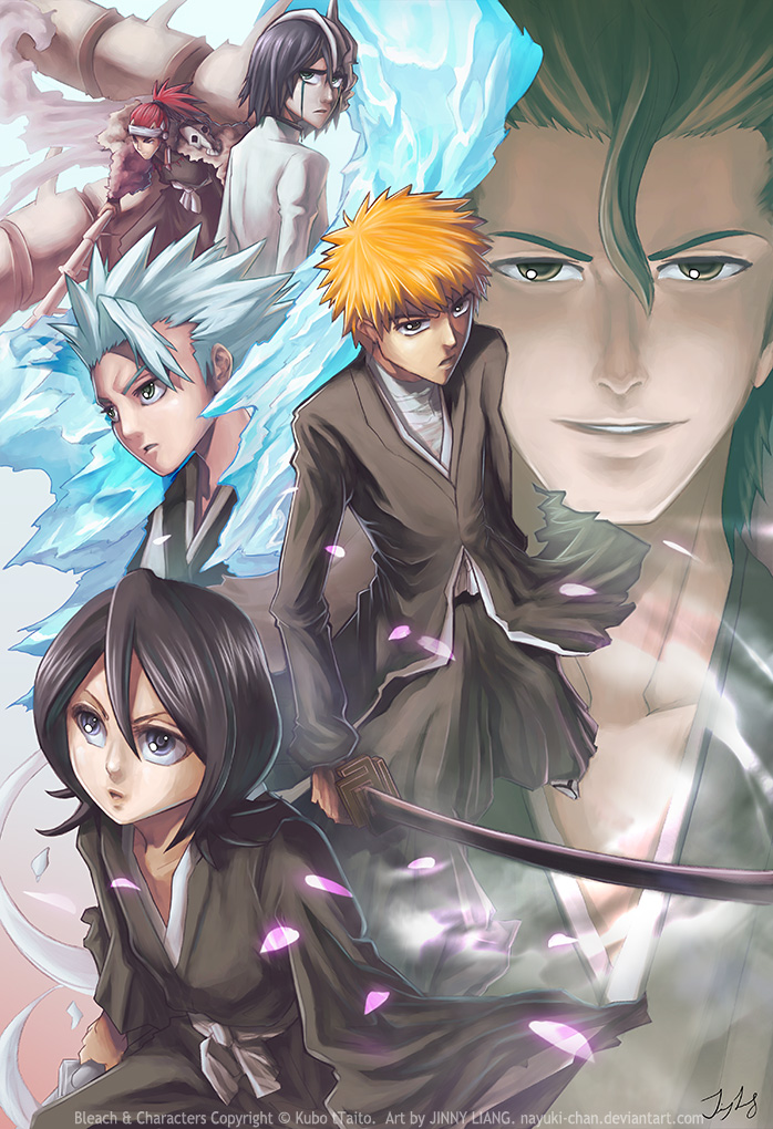 Bleach Character Collage by Mani-B on DeviantArt