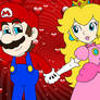 Mario and Princess Peach