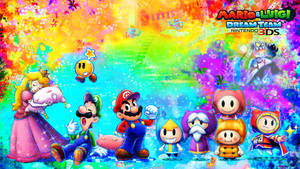 Mario and Luigi: Dream Team Wallpaper