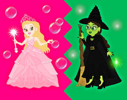 Glinda and Elphaba