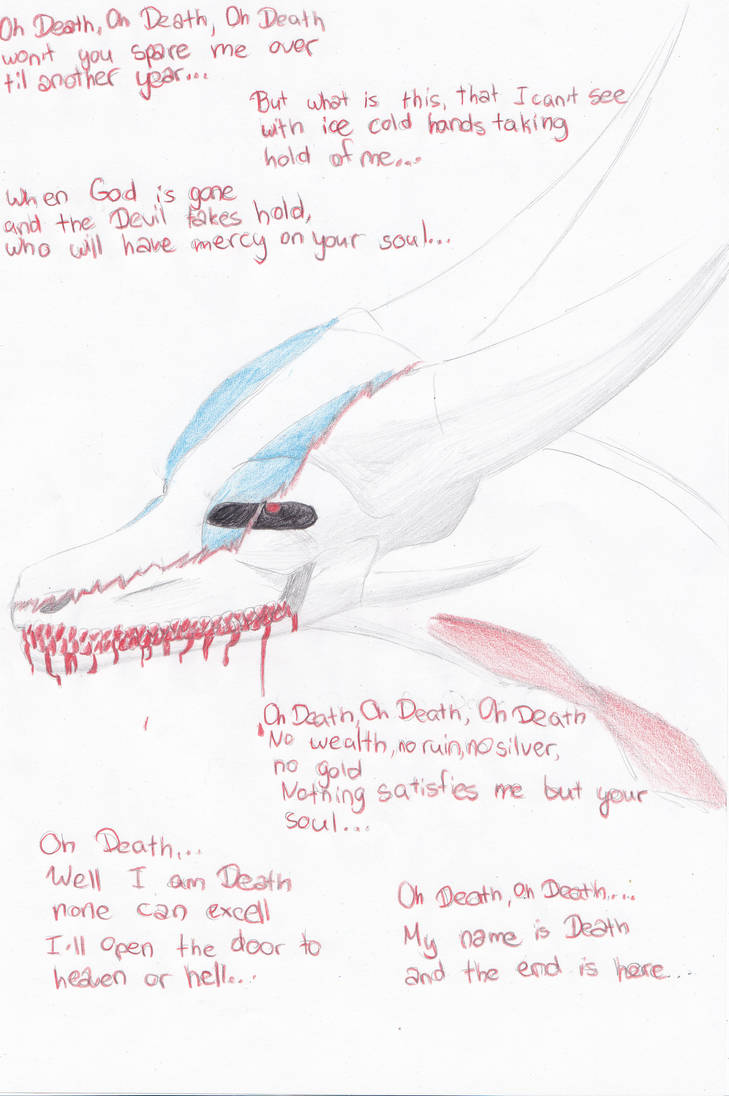 I am Death by SkyBlue71 on DeviantArt