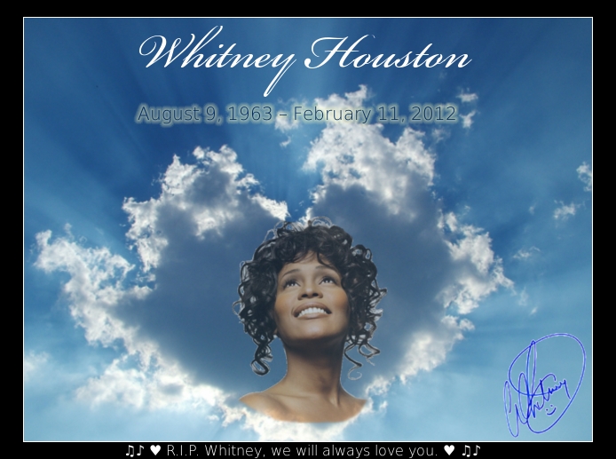 Whitney Houston Memorial