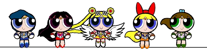 Powerpuff Sailor Senshi