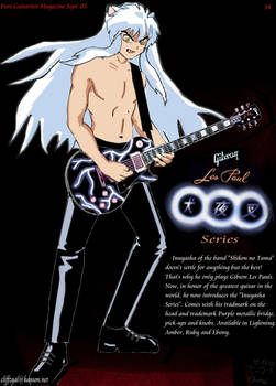 Inuyasha Guitar Advertisment.