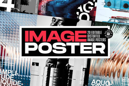 Distorted Image Posters