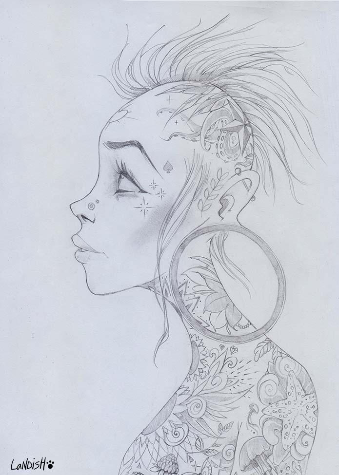 A plug tale sketch by AlexLandish on DeviantArt