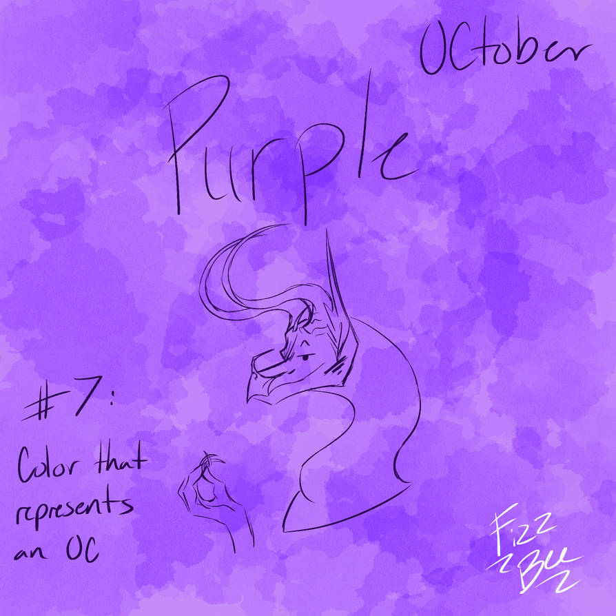 Color That Represents an OC: Purple {OCtober #7} by HeraFizzBee on ...
