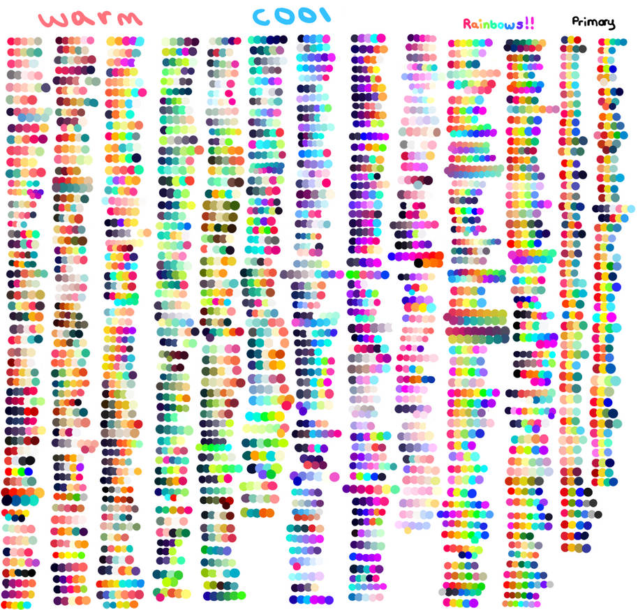 Color Palettes by vaporvvaves on DeviantArt