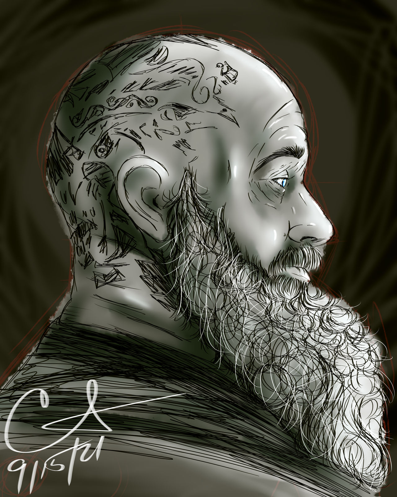 King Ragnar by AnxiousValkyrie on DeviantArt