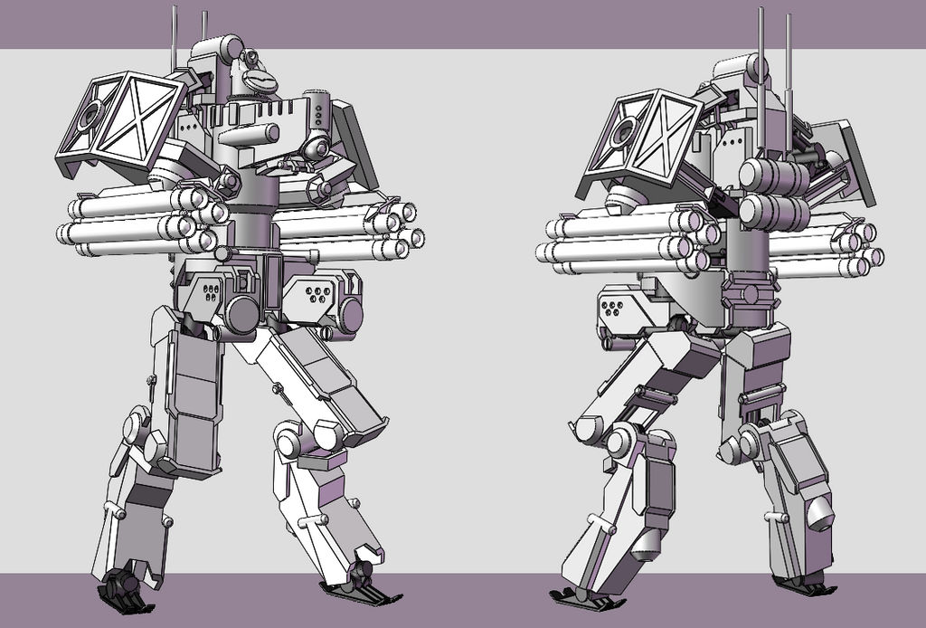Mecha design 1 by galaxywoolII on DeviantArt