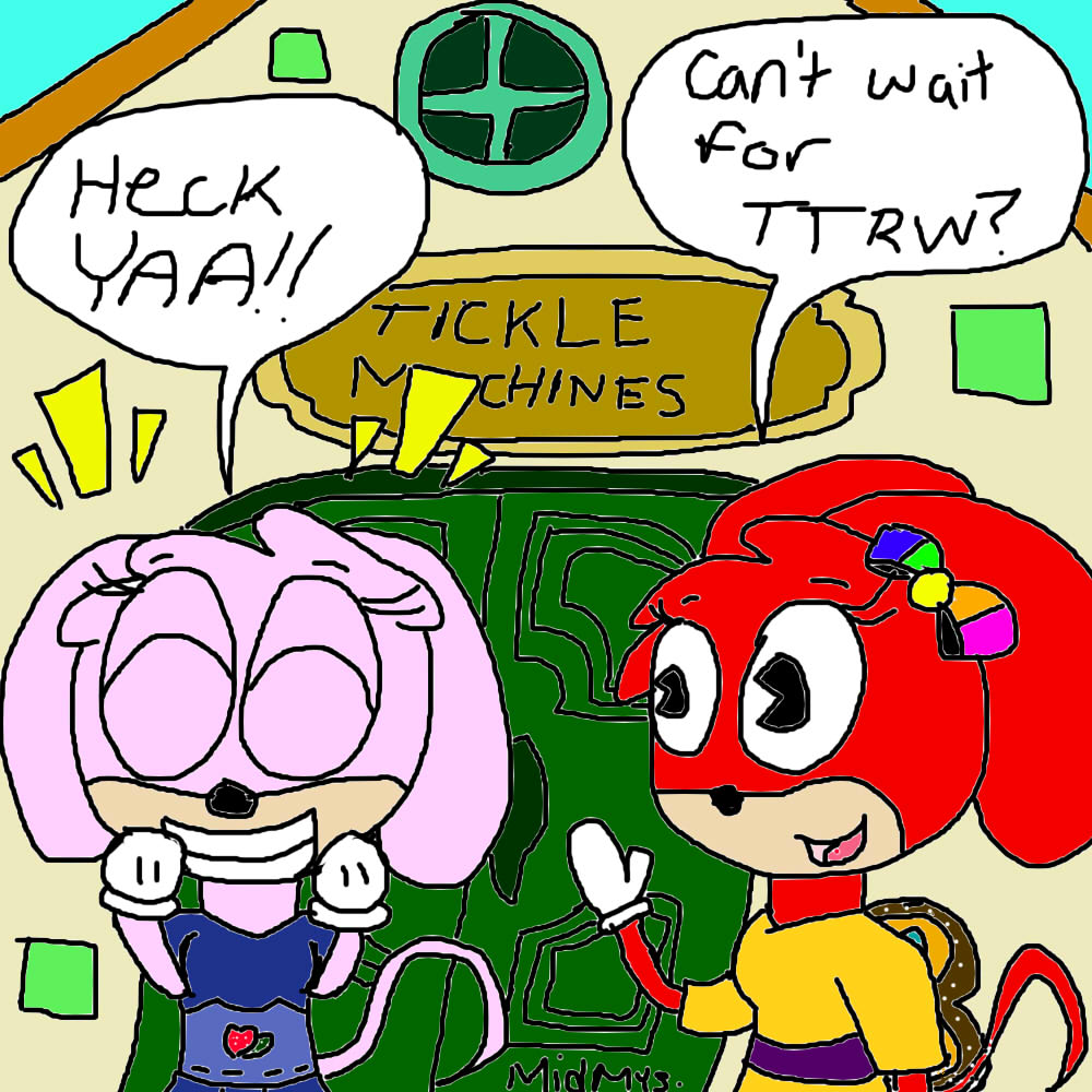 Rickle Machine Cuddles And Lollipop Next To Tickle Machines by RemotazukariRULES on ...