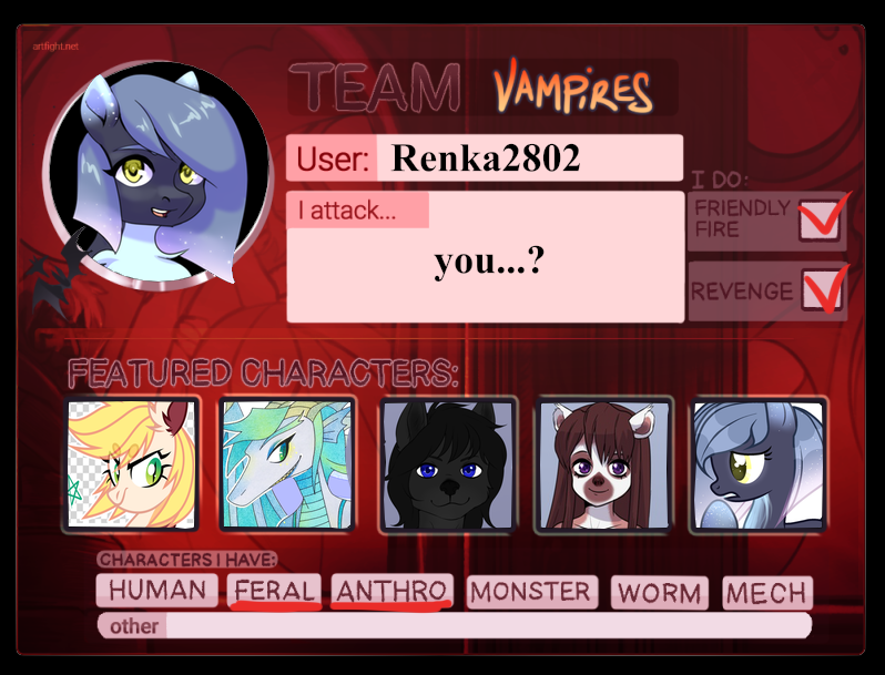 Vampires team by Tigra0118 on DeviantArt