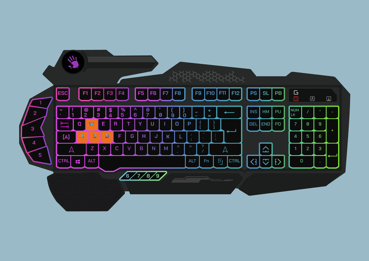 Keyboard Deviantart Keyboard vector by Tigra0118 on DeviantArt