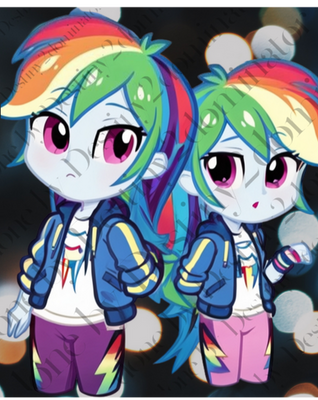 Chibi Rainbow Dash