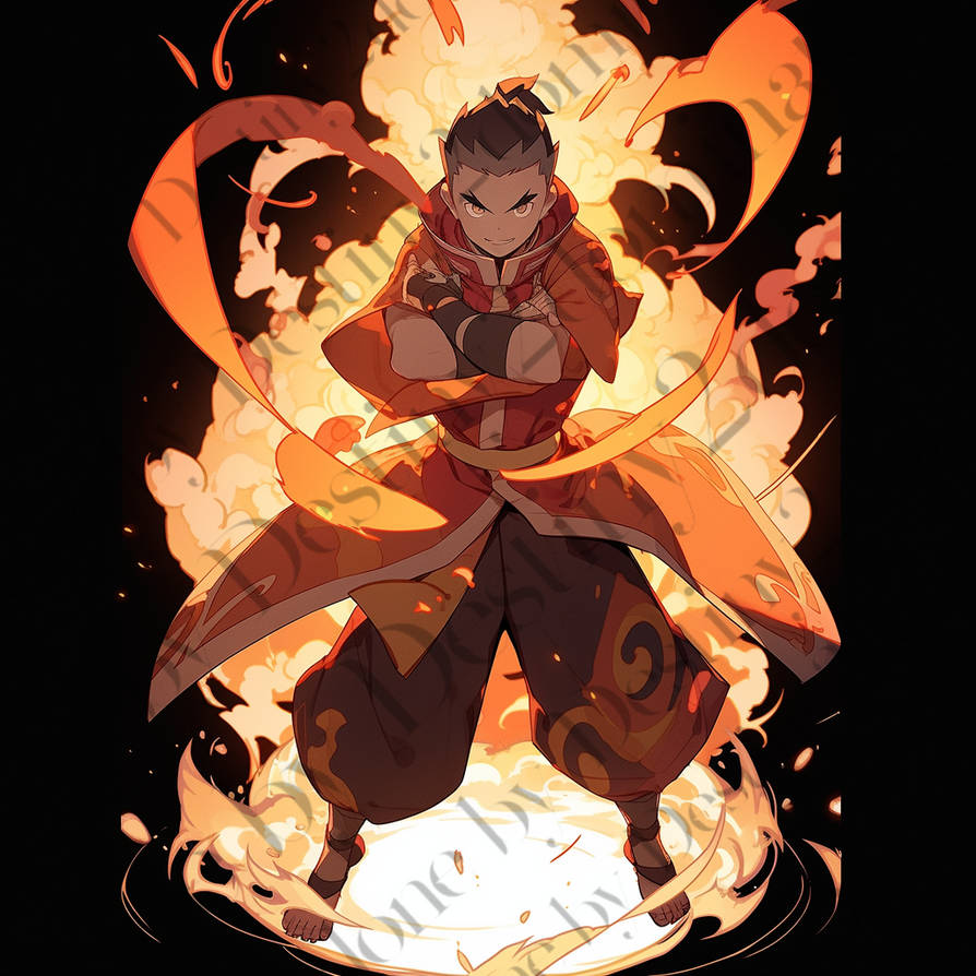 Custom Firebender Fire Bender adopt by Destiny2Dominator on DeviantArt
