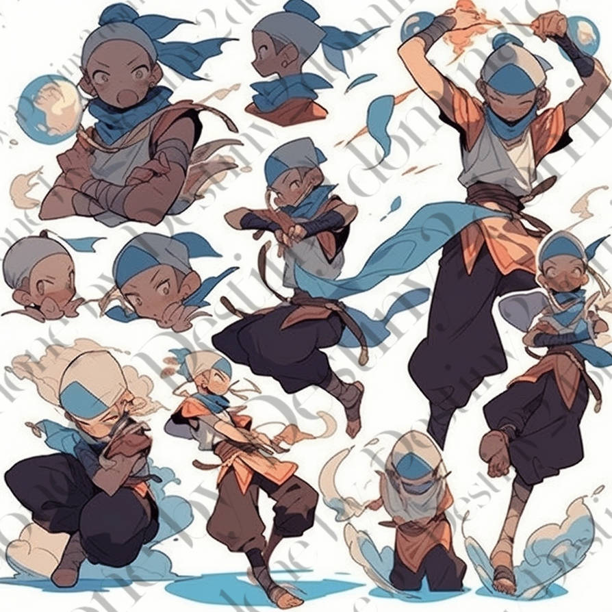 Airbender Design Air Bender adopt by Destiny2Dominator on DeviantArt