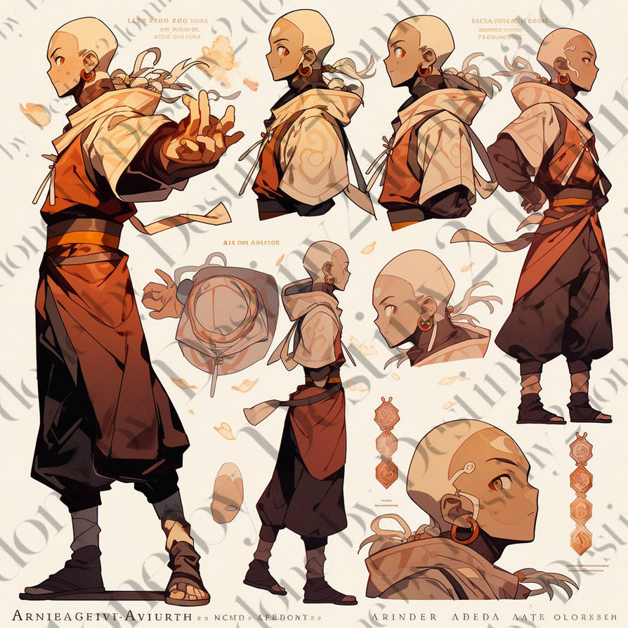 Airbender Design Air Bender adopt by Destiny2Dominator on DeviantArt