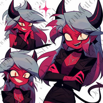 (oc) helluva boss imp oc by srinky on DeviantArt
